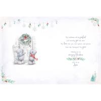 Wonderful Husband Handmade Large Me to You Bear Christmas Card Extra Image 1 Preview